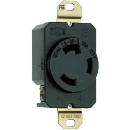 30A Blk 3Wire Connector